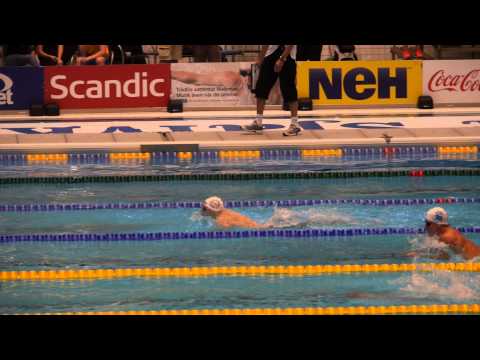 SM 2014 25m - Alexander Nyström - 100m me - 52.20