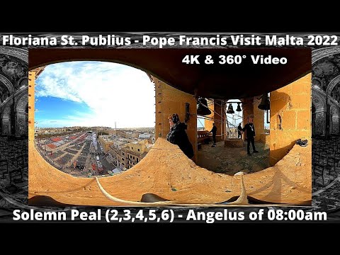 Mota Solenni tat-08:00 (2022 - 2,3,4,5,6) - Floriana San Publiju - Żjara tal-Papa Franġisku f'Malta