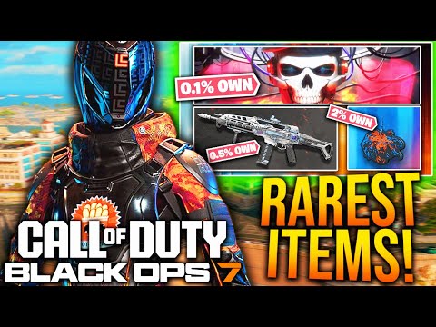 Black Ops 7: The 10 RAREST ITEMS You Can Own! (BO7 All BONUS REWARDS)