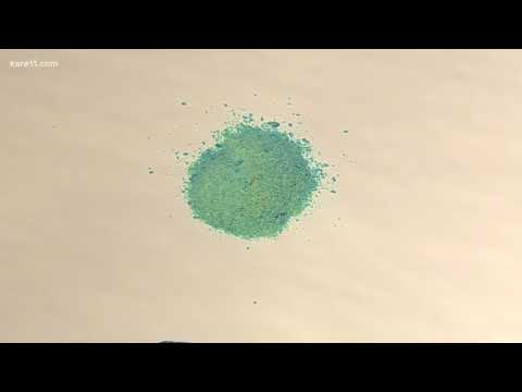 Warning about fire colorant products