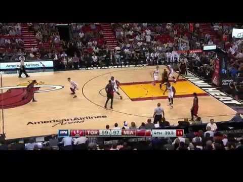 Raptors Highlights: Lou With The Dagger - April 11, 2015