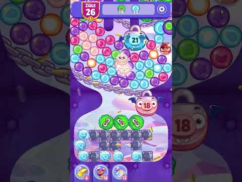 Angry Birds Dream Blast Level 148 no booster [Gameplay] optimized for smartphones [Rovio]