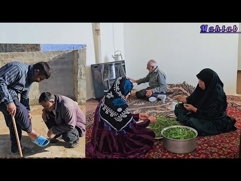 Being determined to get divorced. and the breaking of Mahmoud's leg 