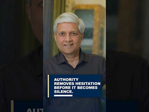 Authority Removes Hesitation Before It Becomes Silence.