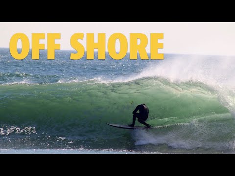 Surfing fun small waves at Freshwater West