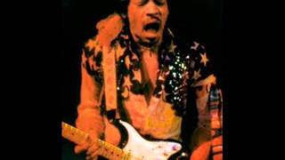 Jimi Hendrix/Philadelphia,PA 5-16-70 "Johnny B. Goode" (photo montage)
