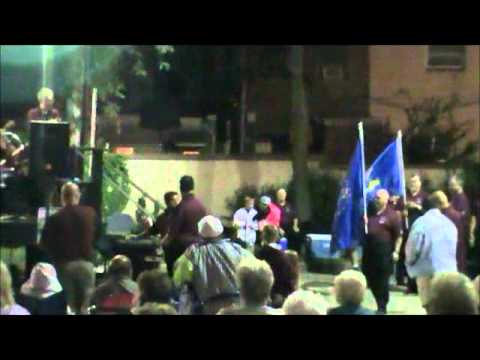 QCSB   2013   Military Medley at  Mummers Museum