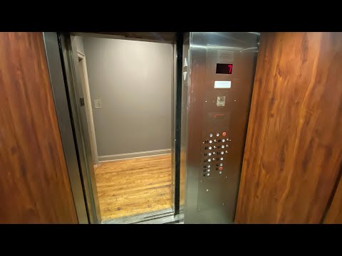 Obnoxious Chime! Glitchy Schindler Traction Elevator - 908 Penn Ave. - Downtown Pittsburgh, PA