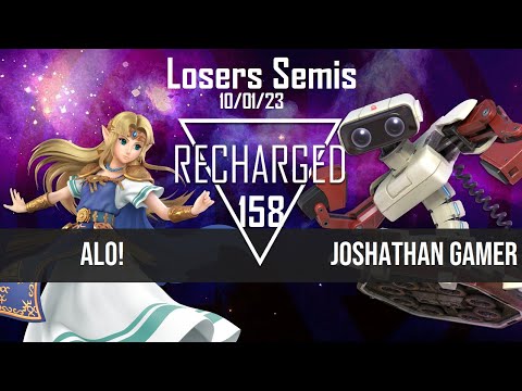 Recharged #158 Losers Semis - Alo! (Zelda) vs Joshathan Gamer (R.O.B)