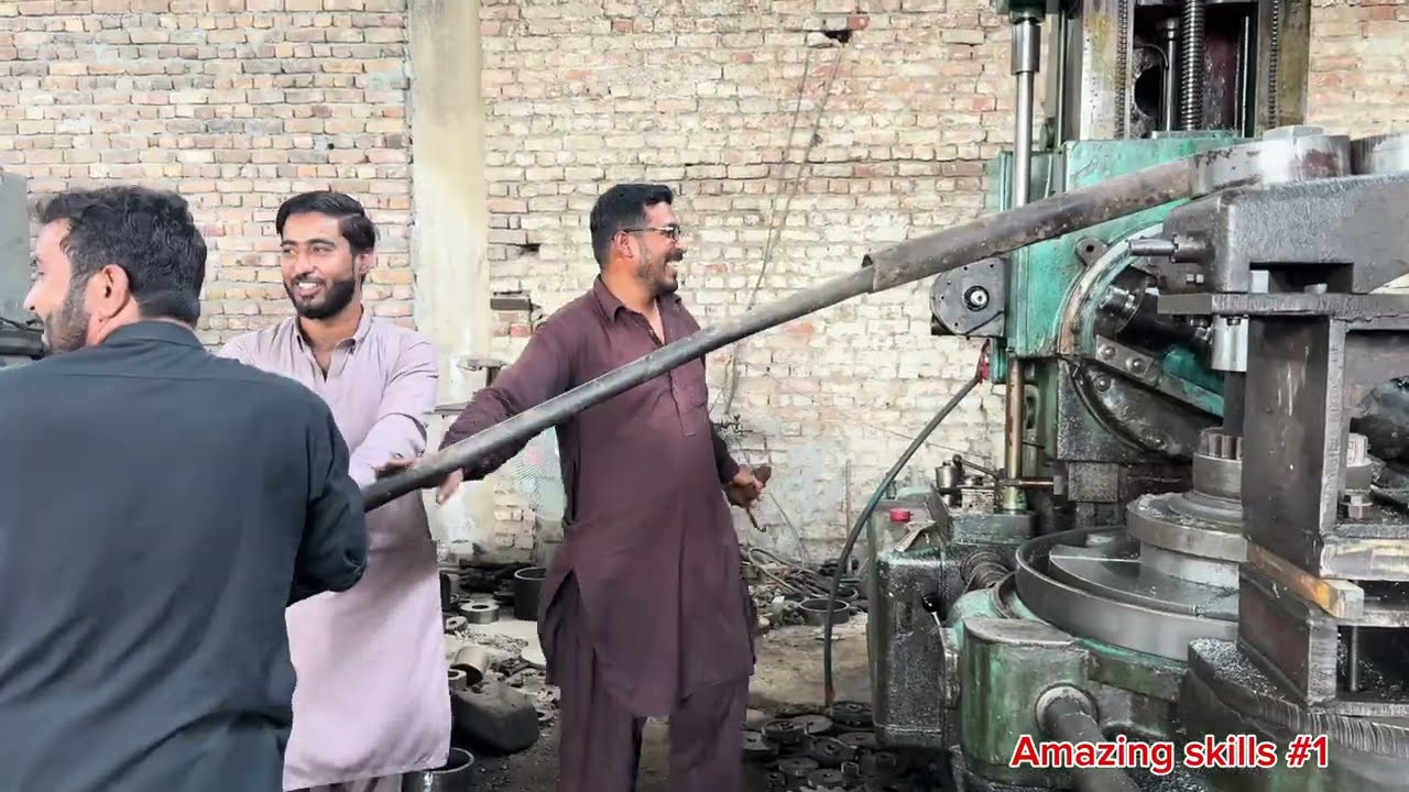 How to single Helical Gear and tempering……