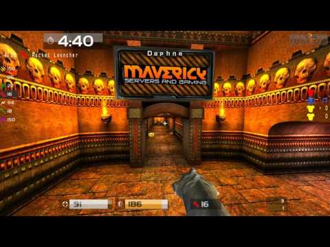 Quake Live: QuakeLiveJP Daphne-vs-radexql-bloodrun-2017_01_20-22_22_01