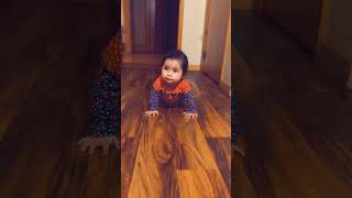 Baby's first crawl: an adorable journey#baby #crawling #cute #toddler