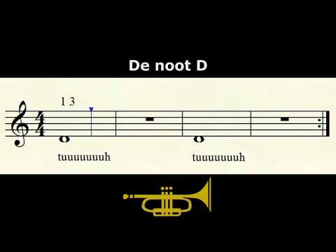 Koperblazer lesmethode module A1 nr 2 De noot D