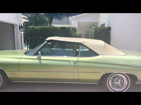 1972 Buick Centurion - Convertible Top Open and Close