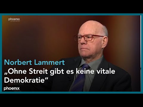 Video Thumbnail: phoenix persönlich: Bundestagspräsident a.D. Norbert Lammert zu Gast bei Jörg Thadeusz