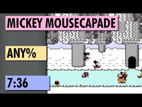 Mickey Mousecapade Any% Speedrun in 7:36