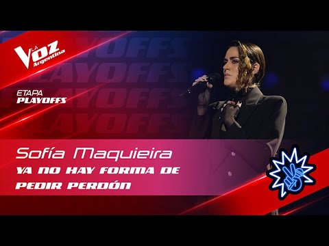 #TeamMontaner - Sofía Maquieira - "Ya no hay forma de pedir..." - Playoffs - La Voz Argentina 2022