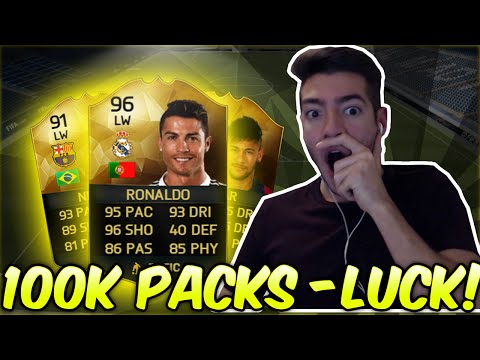 100K PACKS! - FIFA 16 PACK OPENING: PACKLUCK!? - Wakez