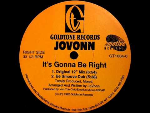 Jovonn - It's Gonna Be Right (Goldtone Dub)