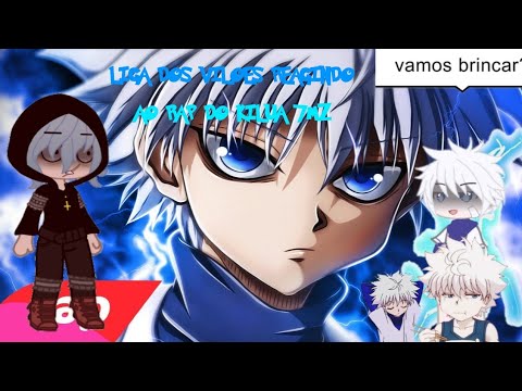 Liga Dos Vilões Reagindo Ao Rap Do Killua 7Minutoz
