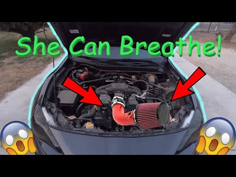 Grimmspeed Cold Air Intake Install on FR-S!!