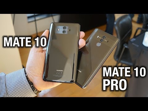 Meet the Huawei Mate 10 and Mate 10 Pro! | Pocketnow