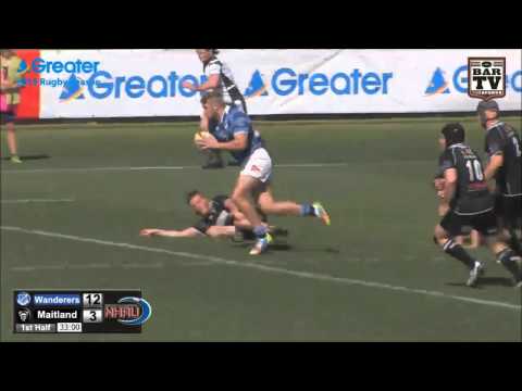 2015 NHRU Premier 2 Grand Final Highlights - Wanderers v Maitland