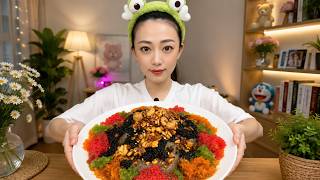 Crunchy Nut Center with Colorful Seasoned Snack Mix