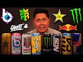 ASMR On EVERY ENERGY DRINK I Could Find HYPER Tingles