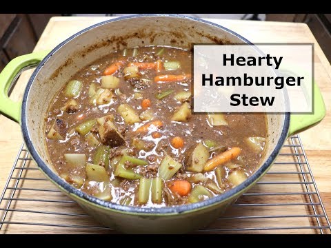 Hearty Hamburger Stew