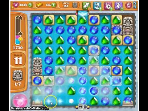 Diamond Digger Saga Level 167 2 Stars No Boosts