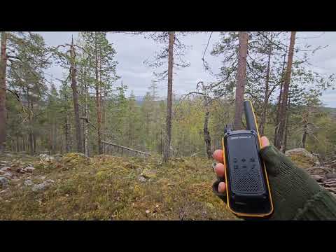 MOTOROLA T82 EXTREME OPEN AREA 5.6km RANGE TEST