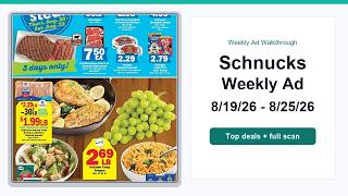Schnucks Weekly Ad (8/19/26 - 8/25/26) Top 10 Deals