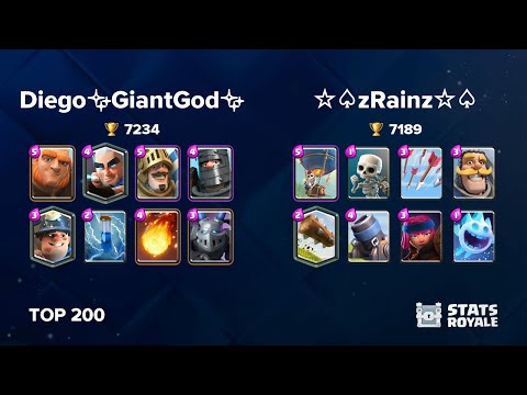 Diego✨GiantGod✨ vs ☆♤zRainz☆♤ [TOP 200]