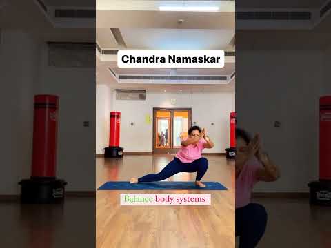 Chandra Namaskar 🙏🏽- Step by step💫 Do it for daily health #yogafitness #yogateacher