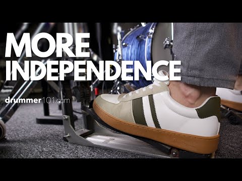 Left Foot Independence Exercises - Hi Hats Drum Lesson