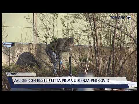 2022-02-15 FIRENZE - VALIGIE CON RESTI, SLITTA PRIMA UDIENZA PER COVID