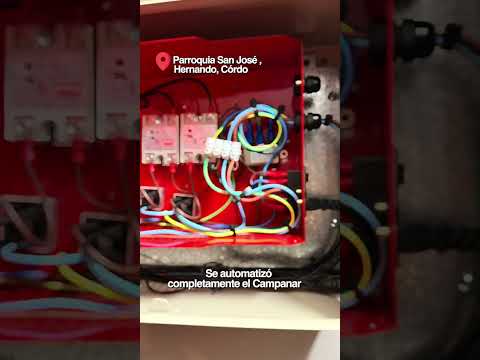 Automatización completa del campanario de la Parroquia de Hernando, Córdoba