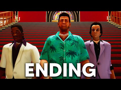 GTA Vice City Definitive Edition ENDING Gameplay Walkthrough Part 5 (PS5 4K)