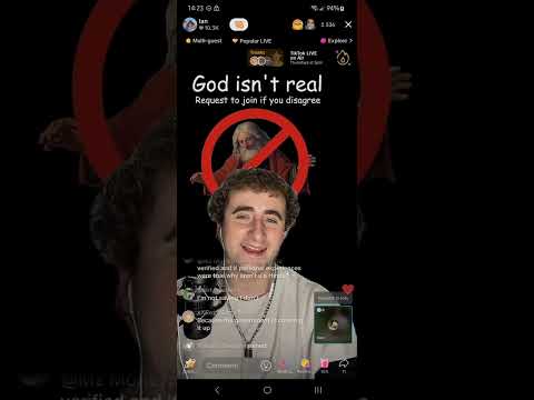 Ian Debate 09/04/24 Prove God Exists