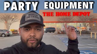 Starting a Party Rental Side Hustle with Home Depot Equipment