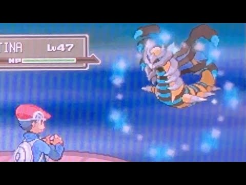 Live! Shiny Giratina After 8,718 Soft Resets on Platinum!