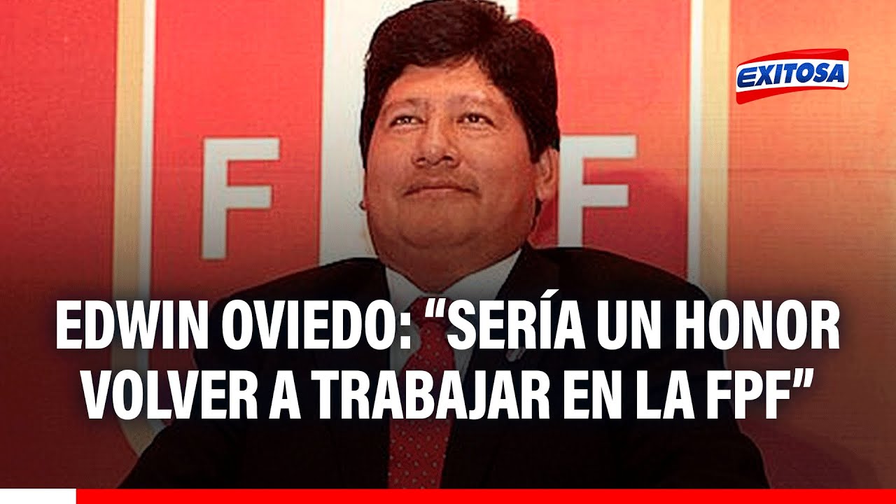 🔴🔵 Edwin Oviedo: Viendo la situación de la Selección, sería un honor volver a trabajar en la FPF