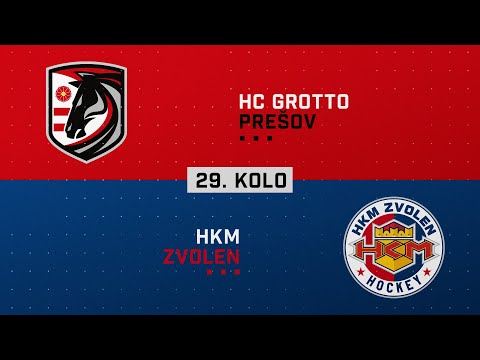 29.kolo HC Grotto Prešov - HKM Zvolen HIGHLIGHTS