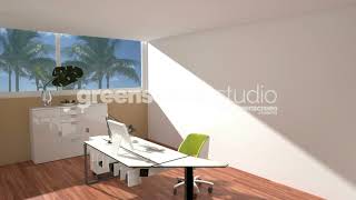 Green Screen Studio Home Office 3 Demo - Demo & Bonus For Green Screen