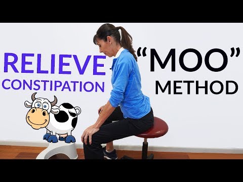 Natural Constipation Relief in 3 Easy Steps ("MOO to POO")
