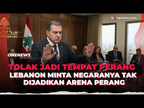 PM Lebanon Desak Iran Stop Jadikan Negaranya Medan Tempur | OneNews Update