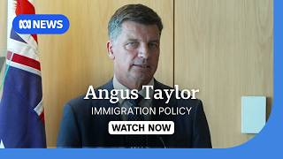 Australia's Coalition opposition leader Taylor unveils immigration policy framework
