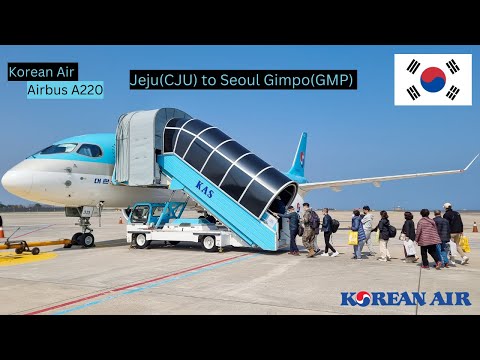 YouTube thumbnail for Korean Air Airbus A220-300