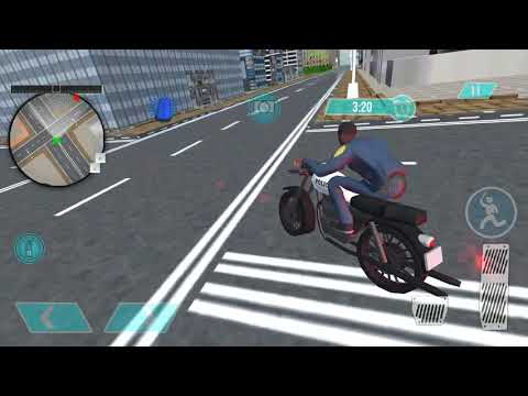 US Police Chase- Cop Motor Bike Simulator